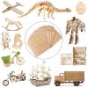 image12 Pack Basswood Sheets for Crafts 12x18x18 Inch 3mm Thick Unfinished Plywood for Laser Cutting ampamp Engraving DIY Ornaments and Architectural ModelBasswood 30Packs