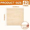 image12 Pack Basswood Sheets for Crafts 12x18x18 Inch 3mm Thick Unfinished Plywood for Laser Cutting ampamp Engraving DIY Ornaments and Architectural ModelBasswood 42Packs