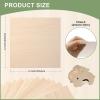 image36 Pack 12x12 Basswood Sheets 18 Inch Unfinished Wood for Crafts Basswood for Laser Cutting ampamp Engraving Wood Burining Basswood Plywood Sheets for Architectural ModelsBasswood 36P