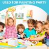 imageESRICH 8 Pack Mini Canvases for Painting 5x5In 25Profile Small Square Canvases Primed Cotton Small Stretched Canvas for Kids Painting Supplies Such as Painting PartiesSchoolampampHome Decor Projects2x2in24P