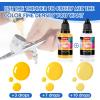 imageESRICH Airbrush Paint 52 Colors 1 oz with 4 ThinnerAir Brush Painting Set Acrylic Ready to Spray Air Brushes PaintWaterBased Airbrush Paint Set for MetalPlasticCanvasWoodAir brush Paint Kit26 color