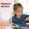 imageESRICH Canvases for Painting 8Pack Painting Canvas with 9x128x104x6Canvas Panels for Oil PaintWatercolorAcrylic PaintGouache and Tempera21 Packs Canvas Panel  7 Sizes3 of Each
