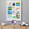 imageESRICH Mini Canvases for Painting 3x3IN Canvas in Bulk 64Pack 25In Profile Small Square Canvas Blank Canvases are Great for School Projects and Kids Birthday Parties Home Decor Project4x4in48 Packs