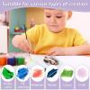 imageESRICH Mini Canvases for Painting 3x3IN Canvas in Bulk 64Pack 25In Profile Small Square Canvas Blank Canvases are Great for School Projects and Kids Birthday Parties Home Decor Project3x3in64 Packs