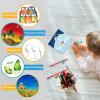imageESRICH Mini Canvases for Painting 3x3IN Canvas in Bulk 64Pack 25In Profile Small Square Canvas Blank Canvases are Great for School Projects and Kids Birthday Parties Home Decor Project5x5in36 Packs
