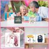 imageESRICH Mini Canvases for Painting 3x3IN Canvas in Bulk 64Pack 25In Profile Small Square Canvas Blank Canvases are Great for School Projects and Kids Birthday Parties Home Decor Project4x4in48 Packs