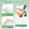 imageESRICH Mini Canvases for Painting4x4In Canvas in Bulk 10Pack 25In Profile Small Square Canvas Blank Canvases are Great for School Projects and Kids Birthday Parties Home Decor Project