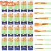 imageESRICH Paint Brushes Set20 Packs 200 Pcs Acrylic Paint Brush SetAcrylic Oil Watercolor Face Nail Art Miniature DetailingRock PaintingPainting Artist Professional KitsGreenGreen