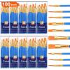 imageESRICH Paint Brushes Set20 Packs 200 Pcs Acrylic Paint Brush SetAcrylic Oil Watercolor Face Nail Art Miniature DetailingRock PaintingPainting Artist Professional KitsGreenBlue
