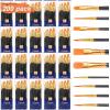 imageESRICH Paint Brushes Set20 Packs 200 Pcs Acrylic Paint Brush SetAcrylic Oil Watercolor Face Nail Art Miniature DetailingRock PaintingPainting Artist Professional KitsGreenBlack