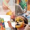 imageESRICH Paint Brushes Set20 Packs 200 Pcs Acrylic Paint Brush SetAcrylic Oil Watercolor Face Nail Art Miniature DetailingRock PaintingPainting Artist Professional KitsGreenGreen