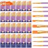 imageESRICH Paint Brushes Set24 Packs 240 Pcs Acrylic Paint Brush SetAcrylic Oil Watercolor Face Nail Art Miniature DetailingRock PaintingPainting Artist Professional KitsGreenPurple