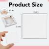 imageESRICH Small Stretched Canvas for Painting 6x6 inch 25Profile Art Primed 16 Pack Canvases for Painting Cotton Small Professional Blank Paint Canvas for Kids and Art Supplies for Acrylics Oils24x24in100 Packs