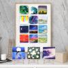 imageESRICH Small Stretched Canvas for Painting 6x6 inch 25Profile Art Primed 16 Pack Canvases for Painting Cotton Small Professional Blank Paint Canvas for Kids and Art Supplies for Acrylics Oils4x4in24 Packs