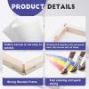 imageESRICH Small Stretched Canvas for Painting 6x6 inch 25Profile Art Primed 16 Pack Canvases for Painting Cotton Small Professional Blank Paint Canvas for Kids and Art Supplies for Acrylics Oils6x6in16 Packs