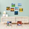imageESRICH Small Stretched Canvas for Painting 6x6 inch 25Profile Art Primed 16 Pack Canvases for Painting Cotton Small Professional Blank Paint Canvas for Kids and Art Supplies for Acrylics Oils24x24in40 Packs