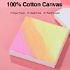 imageESRICH Small Stretched Canvas for Painting 6x6 inch 25Profile Art Primed 16 Pack Canvases for Painting Cotton Small Professional Blank Paint Canvas for Kids and Art Supplies for Acrylics Oils24x24in100 Packs