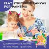 imageESRICH Small Stretched Canvas for Painting 6x6 inch 25Profile Art Primed 16 Pack Canvases for Painting Cotton Small Professional Blank Paint Canvas for Kids and Art Supplies for Acrylics Oils6x6in16 Packs