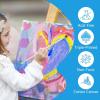 imageESRICH Small Stretched Canvas for Painting 6x6 inch 25Profile Art Primed 8 Pack Canvases for Painting Cotton Small Professional Blank Paint Canvas for Kids and Art Supplies for Acrylics Oils6 Packs Stretched Canvas  57in