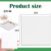 imageESRICH Small Stretched Canvas for Painting 6x6 inch 25Profile Art Primed 8 Pack Canvases for Painting Cotton Small Professional Blank Paint Canvas for Kids and Art Supplies for Acrylics Oils10 Packs Stretched Canvas  55in