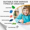imageESRICH Small Stretched Canvas for Painting 6x6 inch 25Profile Art Primed 8 Pack Canvases for Painting Cotton Small Professional Blank Paint Canvas for Kids and Art Supplies for Acrylics Oils8 Packs Stretched Canvas  66in