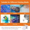 imageESRICH Small Stretched Canvas for Painting 6x6 inch 25Profile Art Primed 8 Pack Canvases for Painting Cotton Small Professional Blank Paint Canvas for Kids and Art Supplies for Acrylics Oils20 Packs Stretched Canvas  2424in