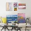 imageESRICH Stretched Canvas for Painting 18x24 Inch 5Pack Large Canvas for Painting Primed AcidFree Cotton Blank Canvases Art Paint Canvases for Oil PaintWatercolorAcrylic PaintGouache and Tempera30 Packs  6Sizes5 of Each