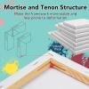 imageESRICH Stretched Canvas for Painting 24x36 Inch 2 Pack Large Canvas for Painting Primed AcidFree Cotton Blank Canvases 24x36 Inch Large Painting Canvas for Oil PaintWatercolorAcrylic Paint14Pack Canvas