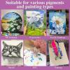 imageESRICH Stretched Canvas for Painting 24x36 Inch 2 Pack Large Canvas for Painting Primed AcidFree Cotton Blank Canvases 24x36 Inch Large Painting Canvas for Oil PaintWatercolorAcrylic Paint21Pack Canvas