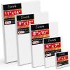 imageESRICH Stretched Canvas for Painting 24x36 Inch 3Pack Large Canvas for Painting Primed AcidFree Cotton Blank Canvases Art Paint Canvases for Oil PaintWatercolorAcrylic PaintGouache and Tempera20ps5size x4