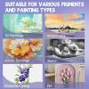 imageESRICH Stretched Canvas for Painting 24x36 Inch 3Pack Large Canvas for Painting Primed AcidFree Cotton Blank Canvases Art Paint Canvases for Oil PaintWatercolorAcrylic PaintGouache and Tempera10 Packs1Sizes 1216in
