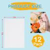 imageESRICH 4x4IN Small Canvases for Painting 24 Pack Mini Canvas Boards Cotton Painting Canvas Primed Acid Free Mini Blank Canvas Panels for Oil PaintWatercolorAcrylic PaintGouacheampampTempera5x7in 12pack