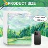 imageESRICH 4x4IN Small Canvases for Painting 24 Pack Mini Canvas Boards Cotton Painting Canvas Primed Acid Free Mini Blank Canvas Panels for Oil PaintWatercolorAcrylic PaintGouacheampampTempera11x14in 12pack