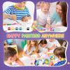 imageESRICH 5 Set Mini Acrylic Paint SetMinis Canvas Painting KitSt Patricks Party Gifts4  4in Canvas with EaselAcrylic PaintsBrushPaletteMini Easel with Canvas for Kids Adults Painting Party30 set 44