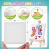imageESRICH 5 Set Mini Acrylic Paint SetMinis Canvas Painting KitSt Patricks Party Gifts4  4in Canvas with EaselAcrylic PaintsBrushPaletteMini Easel with Canvas for Kids Adults Painting Party20 set 44