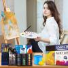 imageESRICH Acrylic Paint Set 12 Colors2 Packwith 20 Paint Brushes24 Acrylic Paints for AdultsKidsBeginnerProfessional ArtistsNonToxic Craft Paint kit for PaperCanvasRockWoodCeramic64pcs 36colors painting kit