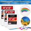 imageESRICH Acrylic Paint Set 12 Colors2 Packwith 20 Paint Brushes24 Acrylic Paints for AdultsKidsBeginnerProfessional ArtistsNonToxic Craft Paint kit for PaperCanvasRockWoodCeramic42pcs painting kit