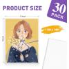 imageESRICH Canvas Boards for Painting 10 Pack Canvases for Painting 8x10 Cotton Primed Acid Free Blank Canvas Panels for Oil Paint Watercolor Acrylic Paint Gouache and Tempera11x14
