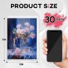 imageESRICH Canvas Boards for Painting 10 Pack Canvases for Painting 8x10 Cotton Primed Acid Free Blank Canvas Panels for Oil Paint Watercolor Acrylic Paint Gouache and Tempera5x7
