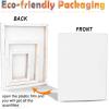 imageESRICH Canvas for Painting 8x10 16 Pack Stretched Canvas Primed AcidFree Cotton Paint Canvas Bulk White Blank Canvases for Painting for Oil ampamp Acrylic Paint3 Packs  3Sizes1 of Each
