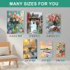 imageESRICH Canvas for Painting 8x10 16 Pack Stretched Canvas Primed AcidFree Cotton Paint Canvas Bulk White Blank Canvases for Painting for Oil ampamp Acrylic Paint18 Packs  6 Sizes 3 of Each