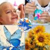imageESRICH Paint Brushes Set30pack360pcs Nylon Hair Paintbrushes RoundPointed Tip Paint Brushes for Acrylic PaintingWatercolor Oil Miniature Painting KitsPaint Brushes for Kids Adult Arts Supplies120p
