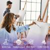 imageESRICH Stretched Canvas for Painting 11x14 Inch 2 Pack Blank Canvas 58 in Profile Primed White Canvases for Painting for Oil ampamp Acrylic Paint12x12