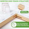 imageESRICH Stretched Canvas for Painting 12 Pack 4x4 4x6 8x10 11x143 of Each Canvas Set MultiSize Blank Canvases for Painting Primed Paint Canvas for Kids Adults Beginners Artists4x4 5x7 8x10 11x14 D 8 D10