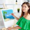 imageESRICH Stretched Canvas for Painting 12 Pack 4x4 4x6 8x10 11x143 of Each Canvas Set MultiSize Blank Canvases for Painting Primed Paint Canvas for Kids Adults Beginners Artists4x4 5x7 8x10 11x14 D 8 D10