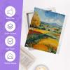 imageESRICH Stretched Canvas for Painting 12 Pack 4x4 4x6 8x10 11x143 of Each Canvas Set MultiSize Blank Canvases for Painting Primed Paint Canvas for Kids Adults Beginners Artists4x4 4x6 8x10 11x14