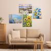 imageESRICH Stretched Canvas for Painting 12 Pack 4x4 4x6 8x10 11x143 of Each Canvas Set MultiSize Blank Canvases for Painting Primed Paint Canvas for Kids Adults Beginners Artists8x10in