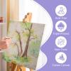 imageESRICH Stretched Canvas for Painting 8 Pack Canvases for Painting 11x14 58 in Profile Primed White Painting Canvas for Oil ampamp Acrylic Paint11x14in8P