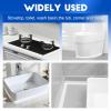imageESRICH White Caulk Tape5 Rolls Caulk Tape Waterproof Self Adhesive Toilet Caulking Strip for Bathtub Kitchen CountertopSinkWall Tile Edge Peel and Stick Caulking Sealing Tool 15quot x10Ft