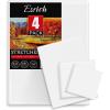 imageStretched Canvases for Painting 8PCS Multi Pack Canvas 3x5 5x7 8x10 10x122 of Each AcidFree Wood Frame Blank Canvas Art Canvas Pre Primed for Acrylic Oil Painting Tempera Paintings4PCS4sizes1 of Each